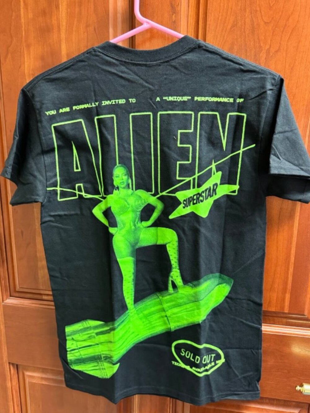 New! Beyonce Renaissance Alien T-Shirt, Size S